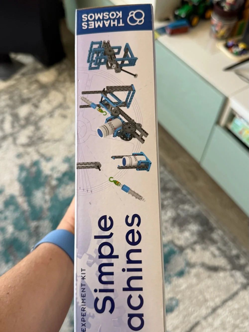 Simple Machines STEM Kit - Blue/Grey